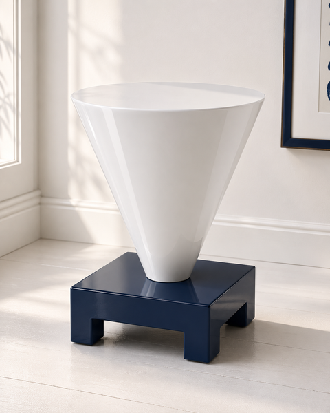 Custom "Memphy" Side Table