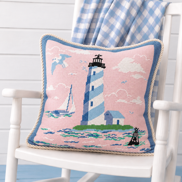 Exclusive: Lighthouse Needlepoint Canvas