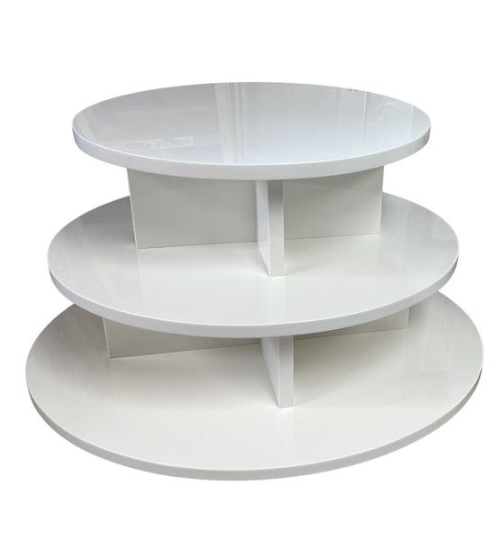 Custom Oval Tiered Table