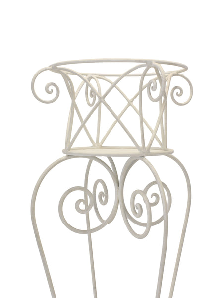 Hollywood Regency Wrought Iron Plant Stand