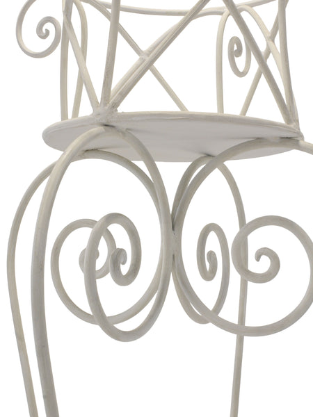 Hollywood Regency Wrought Iron Plant Stand