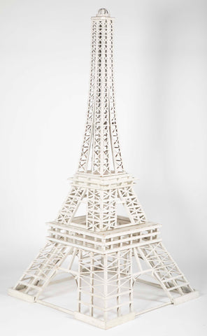 OVERSIZED HANDMADE EIFFEL TOWER FOLK ART