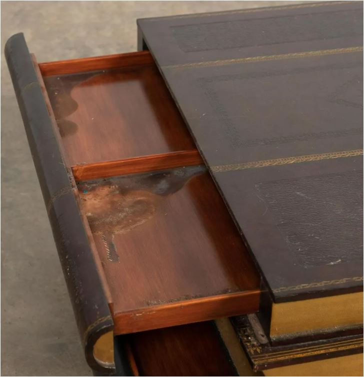 Maitland Smith Stacked Book Coffee Table - GA Prop Source