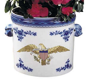 Diplomatic Eagle Cachepot