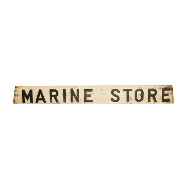 Vintage Marine Store Shop Sign