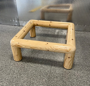 1970's Faux Wood Grain Coffee Table