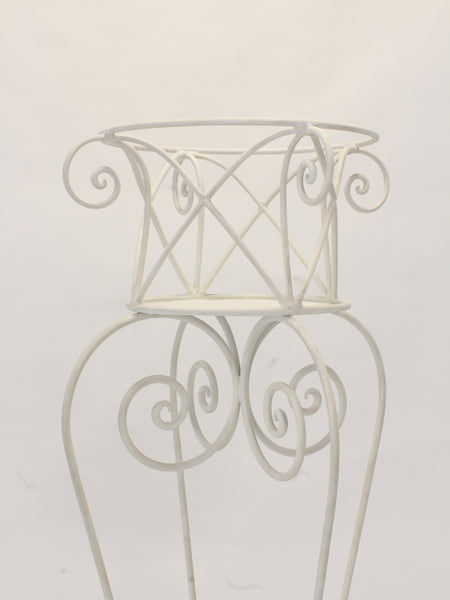 Hollywood Regency Wrought Iron Plant Stand