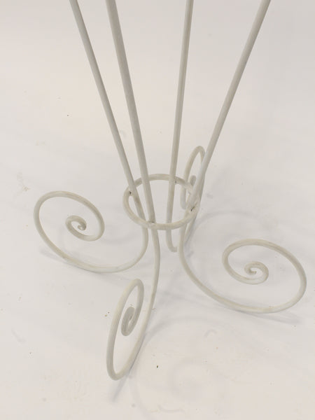 Hollywood Regency Wrought Iron Plant Stand