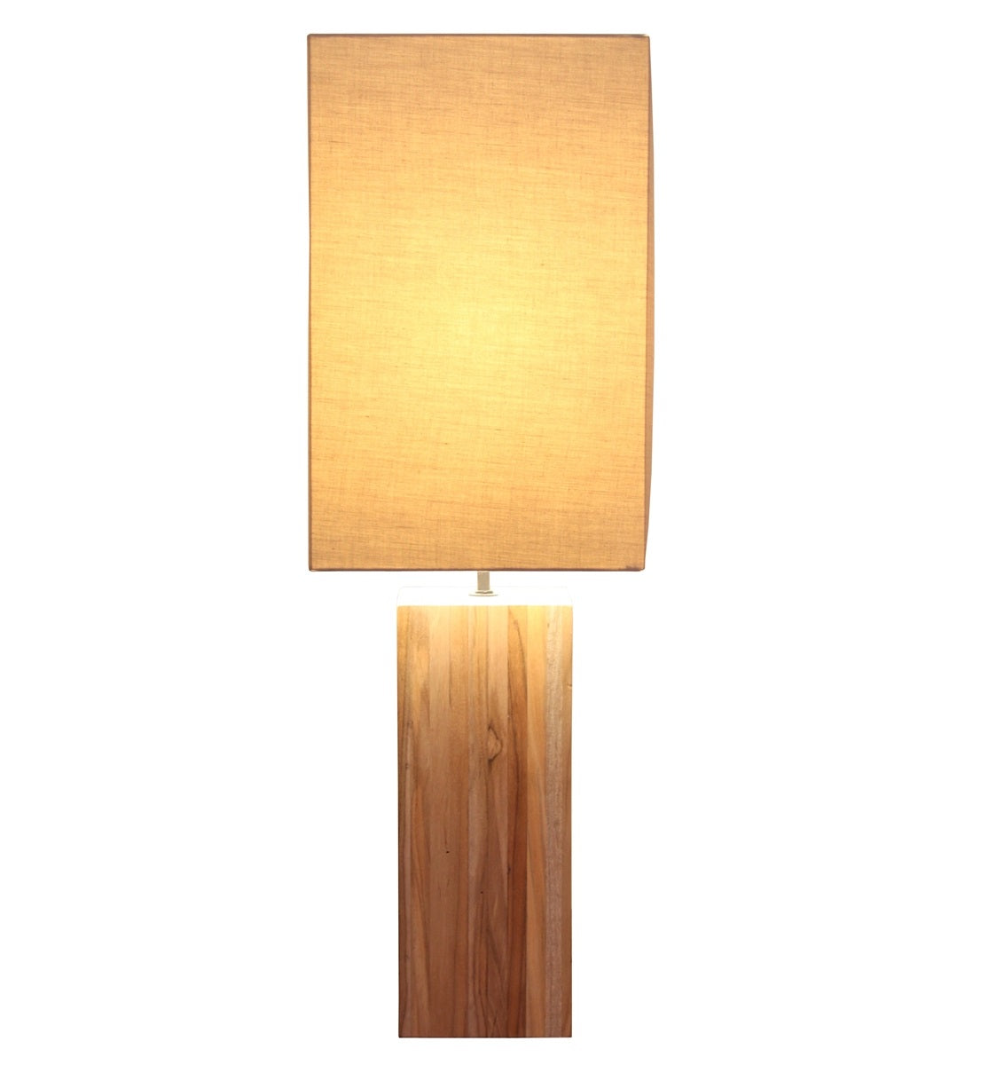 The Sutton Line Teak Lamp