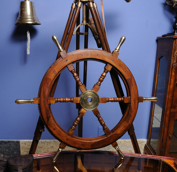 Classic Nautical Ship Wheel-30"
