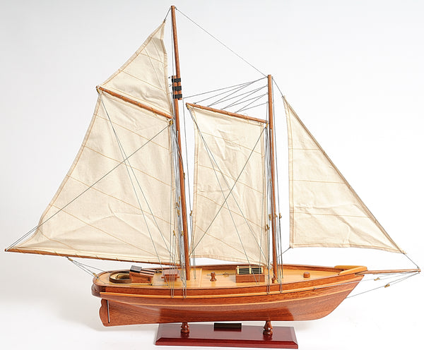 America Cup Racing Yacht Fully Assembled Model