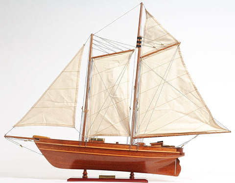 America Cup Racing Yacht Fully Assembled Model