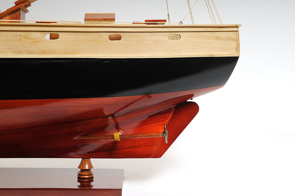 Bluenose II Painted Yacht Model