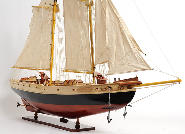 Bluenose II Painted Yacht Model